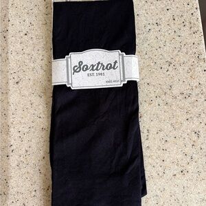 Black Knee High Socks